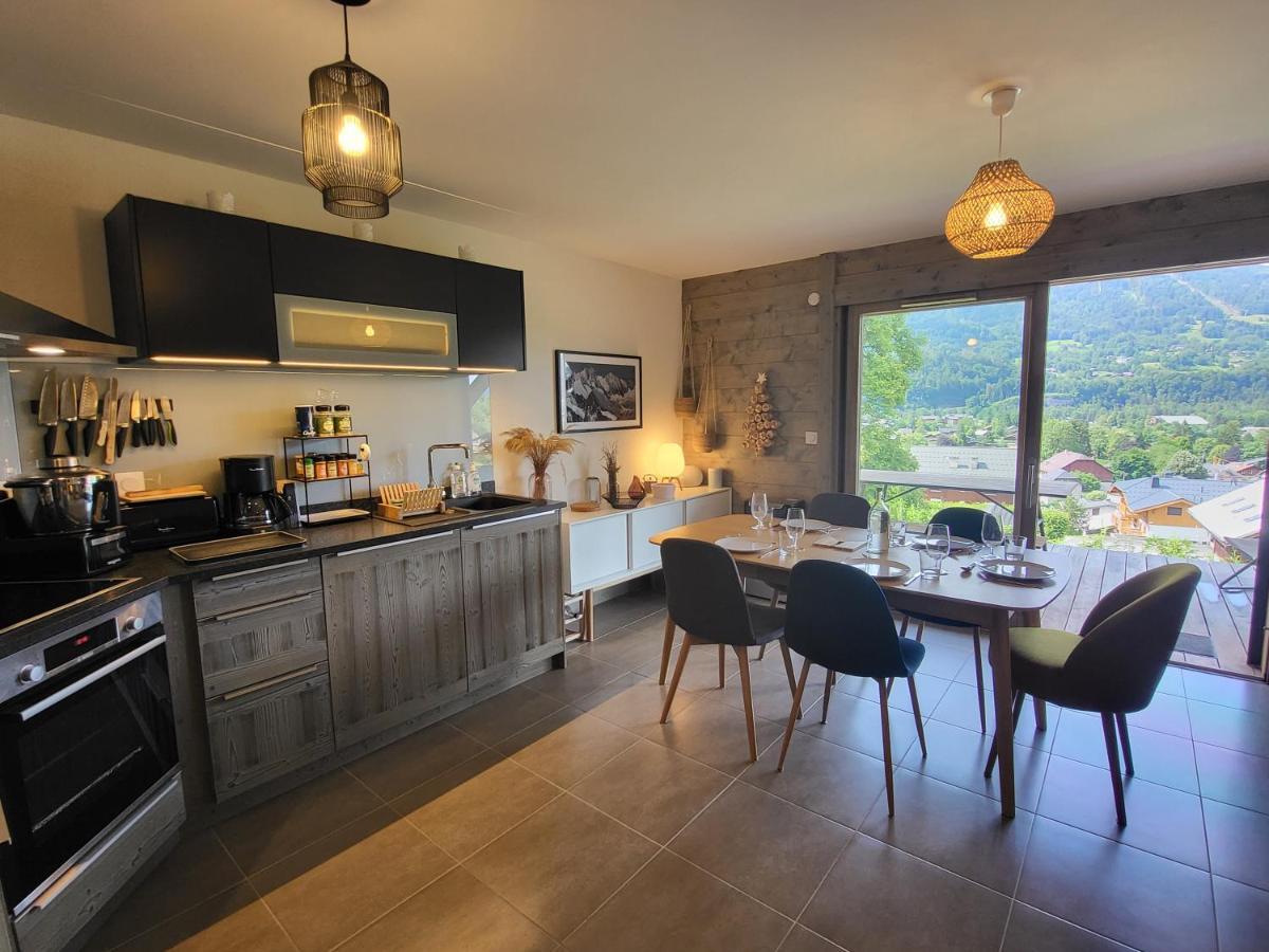 Le Criou - 3 Bedroom Apartment 5 Minutes Walk To The Village Centre Samoëns Buitenkant foto