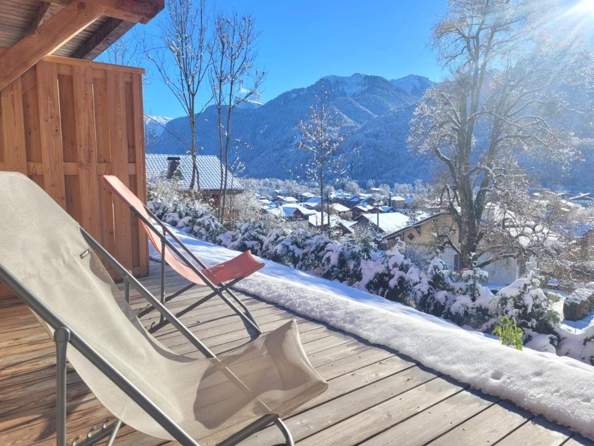 Le Criou - 3 Bedroom Apartment 5 Minutes Walk To The Village Centre Samoëns Buitenkant foto